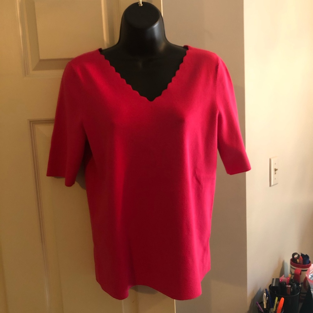 NWOT Talbots Short Sleeve Sweater